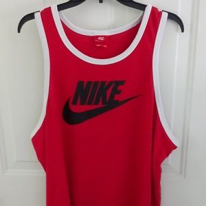 Vintage Nike red Tag tank top 2xl